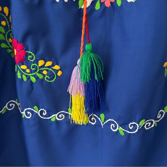 Erica Maree Mexican Embroidered Summer Dress - Picture 7 of 9